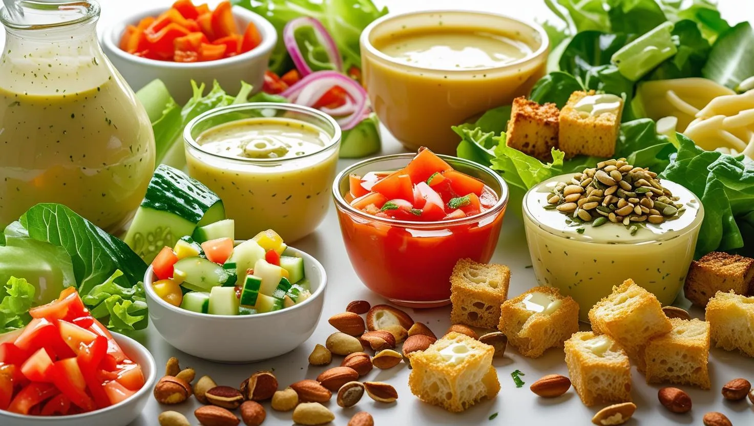 Salat-Dressings & Toppings